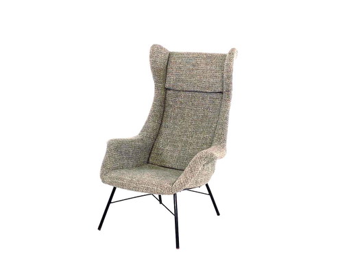 Fauteuil de salon vintage Miroslav Navratil pour TON