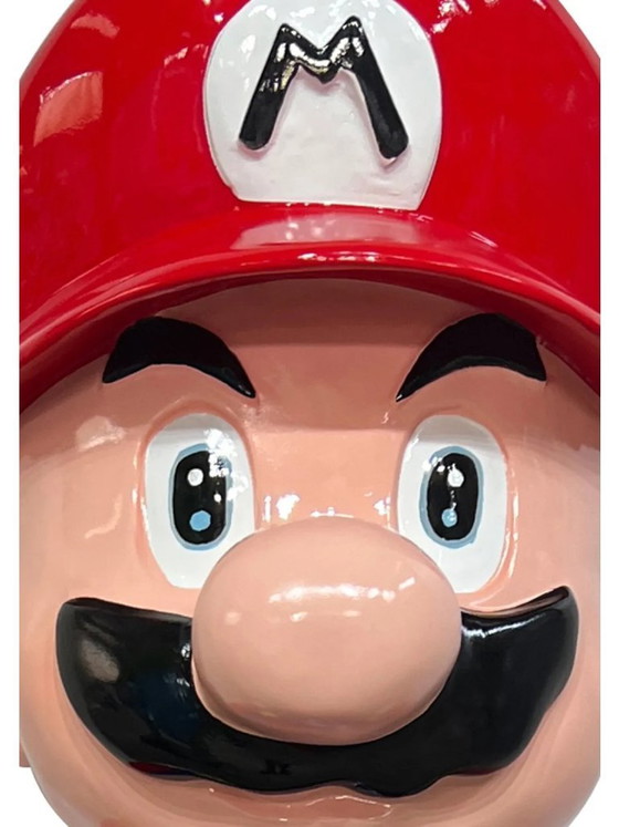 Image 1 of Fiberglass Sculpture - Computer Game Icon - Red, Blue