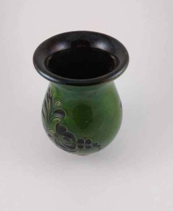 70s Vase Green Black – Ceramic (photo 3 of 8)