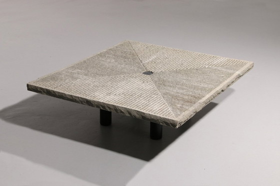 Image 1 of Giulio Lazzotti coffee table by Mageia, Italy 1981