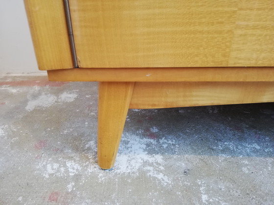 Image 1 of Luxe Mid Century Vintage Lowboard Dressoir TV-meubel Platenspeler-meubel