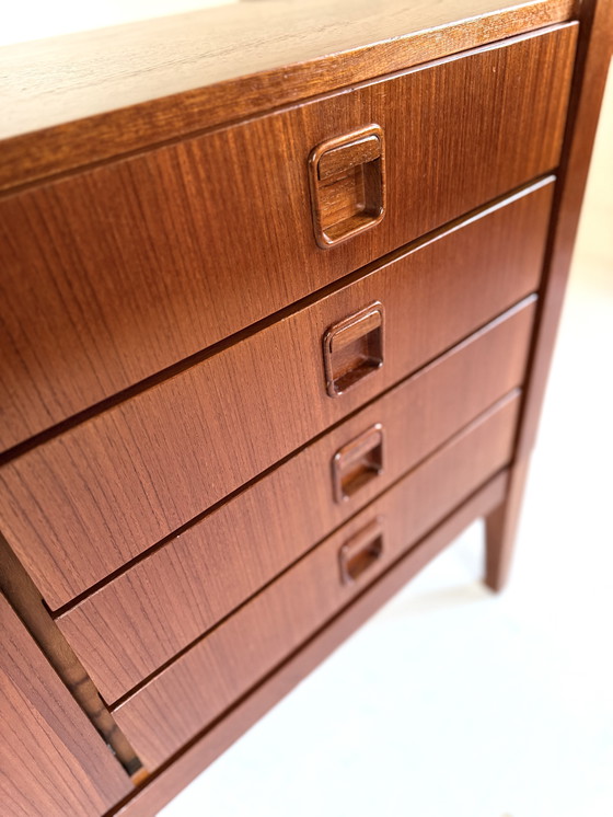 Image 1 of Vintage teakhouten lowboard, Fristho Franeker ‘60