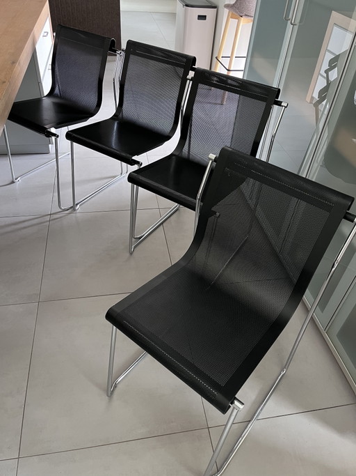6 Airon design eetkamer- of vergaderstoelen