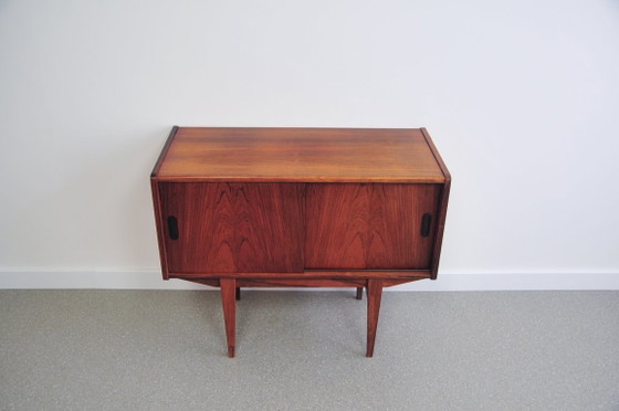 Vintage Rosewood Sideboard with Sliding Doors (photo 5 of 7)