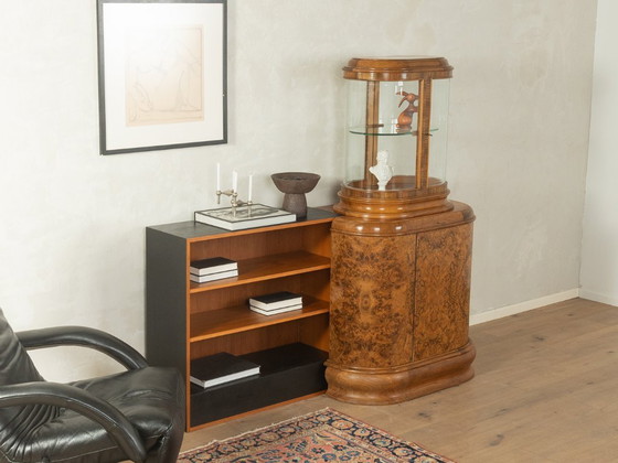 Image 1 of Vintage Art Deco vitrinekast uit de jaren 1930