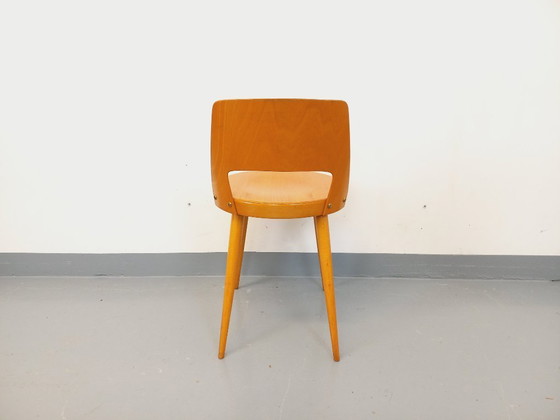 Image 1 of Sedia Mondor vintage di Baumann, in legno, degli anni '60