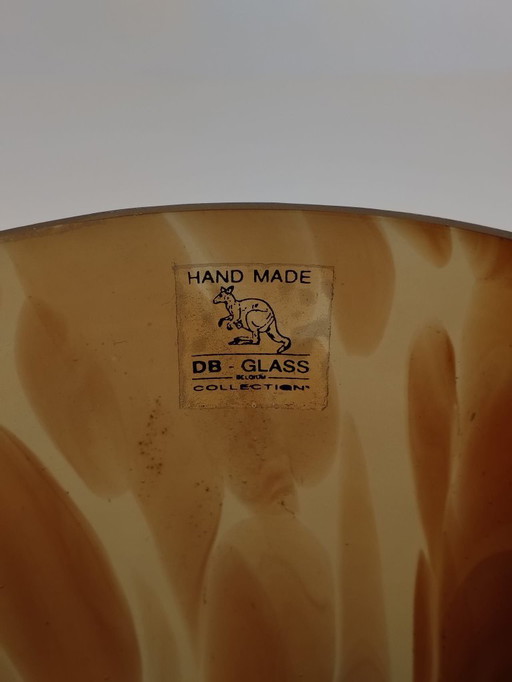 Vaso con stampa tigre DB Glass