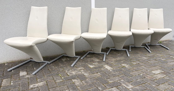 Image 1 of Rolf Benz dining chairs RB 7800