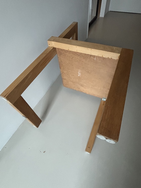 Image 1 of Gerrit Rietveld style handmade corner chair