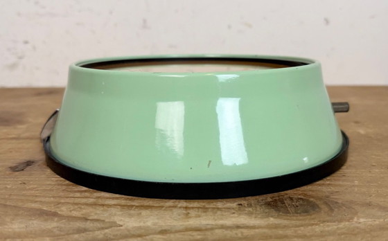 Image 1 of Vintage groene Seiko scheepswandklok, jaren 70