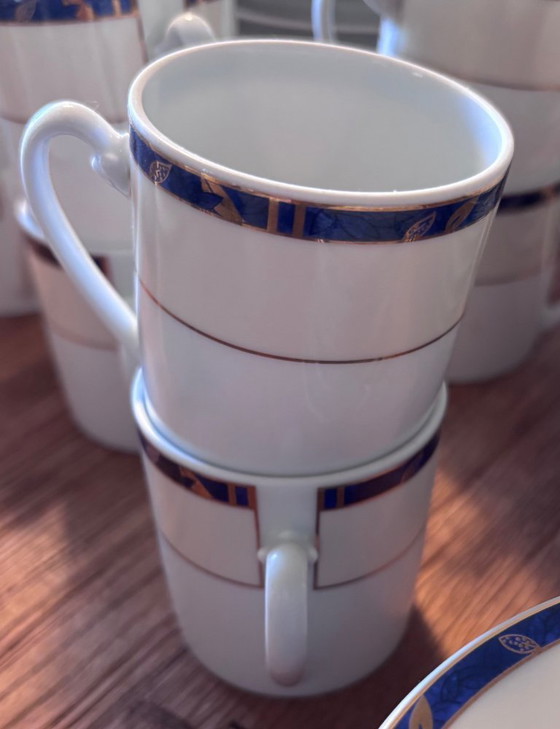 Image 1 of Service de table Guy Degrenne. 117 pièces, complet. Porcelaine de Limoges. Neuf.