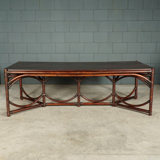 Table à manger vintage Manou/Bambou XL