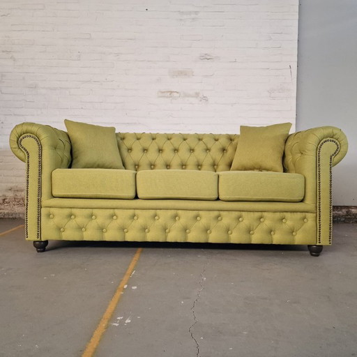Canapé Chesterfield Bahama Lime Green (3 places)