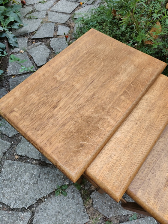 Ensemble gigognes du milieu du siècle, un savoir-faire parfaitement adapté – Tables d'appoint, Wood (photo 6 of 6)