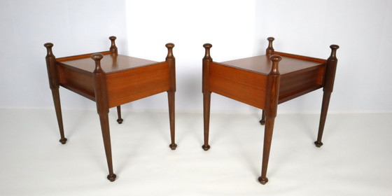 Image 1 of Juego de 2 mesillas de noche escandinavas