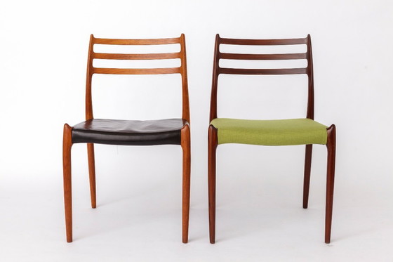 Image 1 of Sedia modello 78 di Niels Møller – Sedia da pranzo danese in teak di metà secolo, vintage anni '60