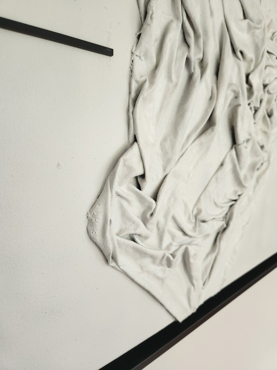 Image 1 of Laura Pinchete (2022) - "Pureza Estructural" - Opera a rilievo unica con certificato