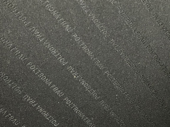 Image 1 of Poltrona Frau Twice, gruppo di sedute in pelle nera e cromo