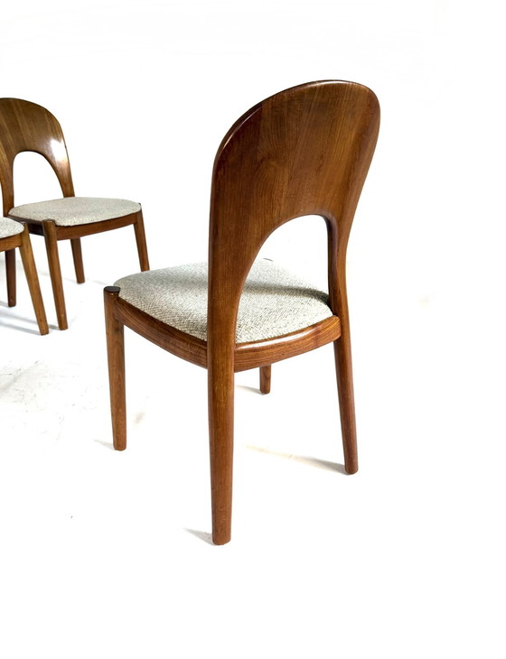 Image 1 of Set di 6 sedie vintage 'Morten', Koefoeds Hornslet '70