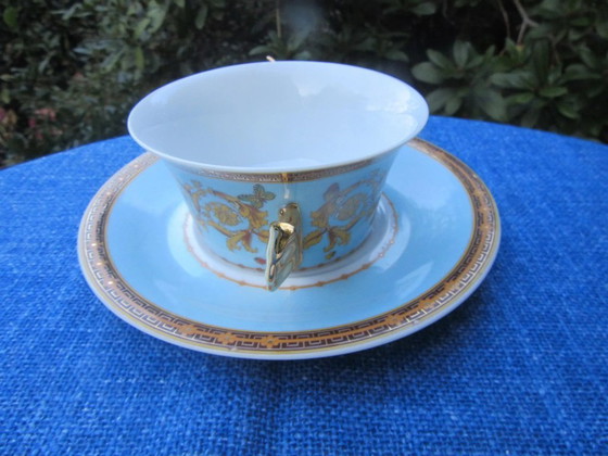 Image 1 of ROSENTHAL VERSACE Le Jardin de Versace - Zuppiera con manici e piattino 