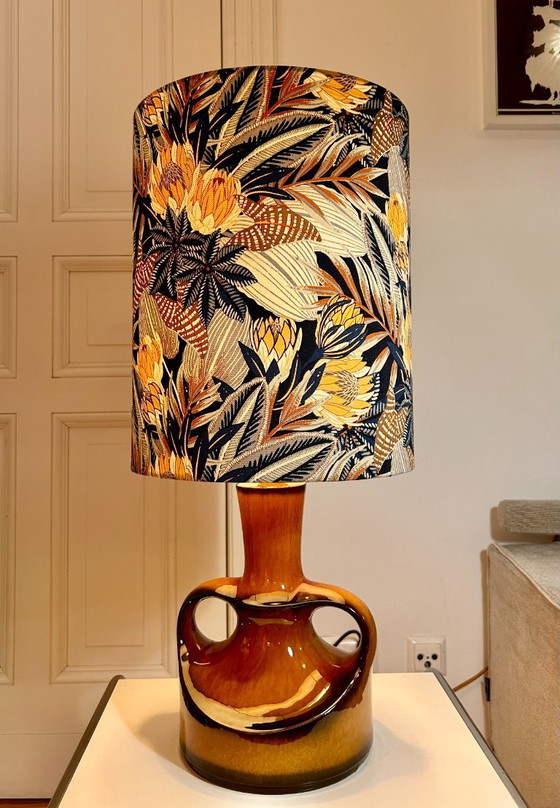 Image 1 of Lampada in ceramica della metà del XX secolo di Göbel / PAN Keramik – Ceramiche della Germania occidentale