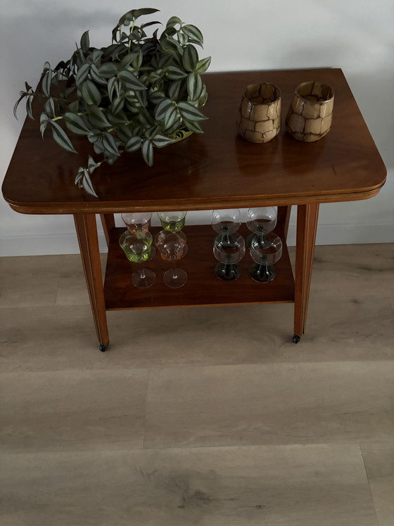 Verrijdbaar Serveerwagen Jaren 50/60 – Metal, Wood (photo 3 of 12)