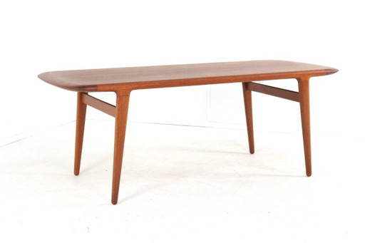 Vintage Deense teak salontafel 'Fugslev'