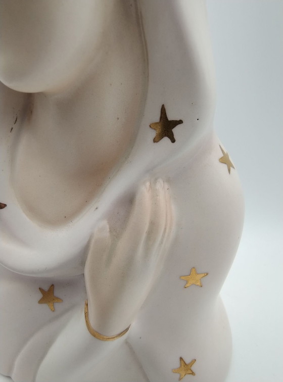 Madonna Figurine in ceramic by Igni Torino, Decorative Objects, Creme (photo 8 of 12)