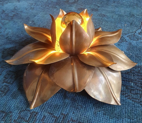 Image 1 of Juego XL de apliques florales de pared/techo - Banci Firenze - Mid-Century - Hollywood Regency