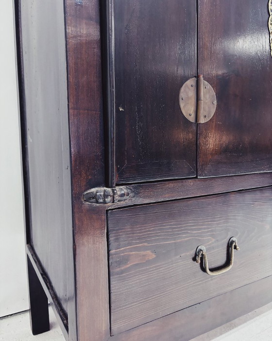 Antique Chinese Cabinet – Storage cabinet, Wood (photo 3 of 16)