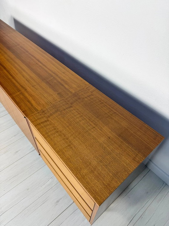 Credenza Lowboard Tedesca in Teak Mid-Century Vintage anni '60 – Credenze, Legno (photo 15 of 16)