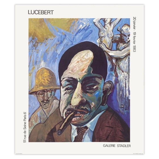 Image 1 of LUCEBERT Expo 83 - Galerie Stadler poster 1983