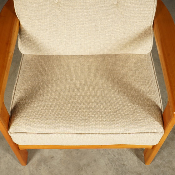 Image 1 of Vintage Danish armchair - walnut - 1960s