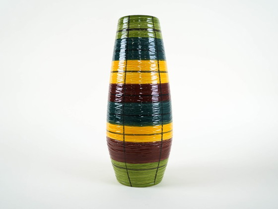 Image 1 of Ceramic vase, German design, 1960s, made in West Germany