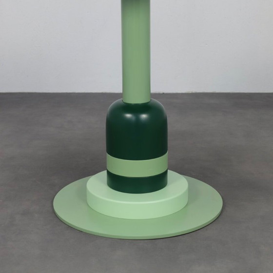 Image 1 of Table d'appoint Custo Bistro ronde par Kim Marc Bobsin pour Puik