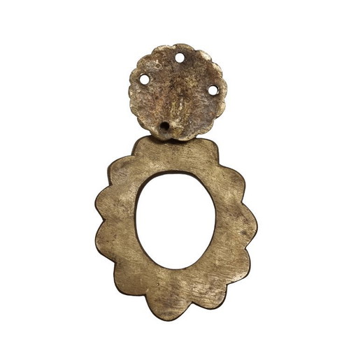 Vintage Oriental Brass Door Knocker