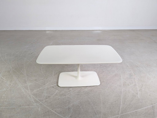 Original COR Jalis 1785 Couchtisch Metall weiß kristallweiß Design