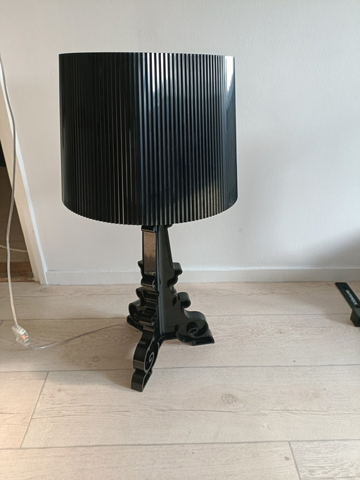 Kartell bourgie tafellamp glossy black, Ferruccio Laviani.