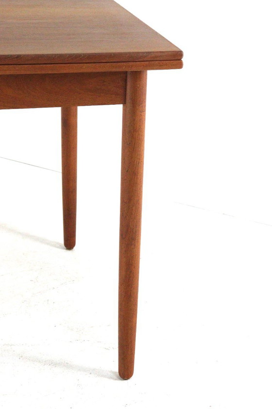 Rechthoekige Verlengbare Deense Eettafel 'Vejen' Vintage Gerestaureerd – Wood (photo 14 of 15)