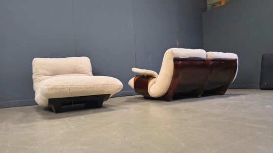 Image 1 of Ensemble canapé Marsala de Michel Ducaroy pour Ligne Roset, années 1970