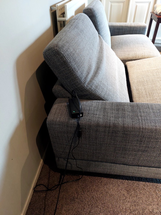 Image 1 of Divano a 3 posti in tessuto regolabile