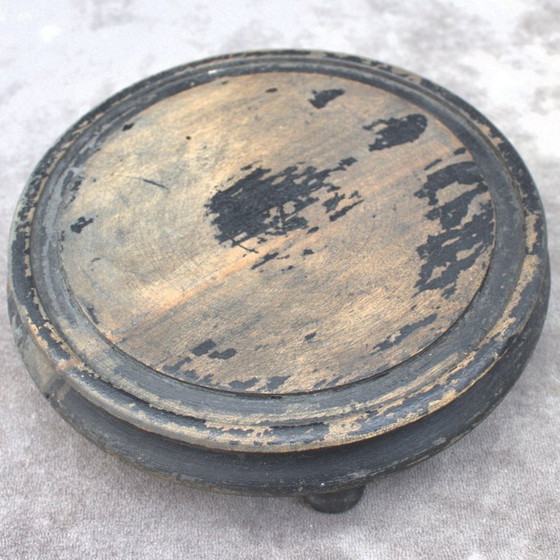 Image 1 of Antique round French Glass dome 13. 58 x 5.91 inch bell jar 34,5 x 15 cm Victorian era cloche taxidermy steampunk Display mouth 