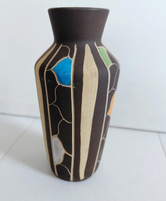 Bay Keramik WGP Vase (Model 606-20) Valencia Jr '60 – Jasba, Ceramic (photo 8 of 12)