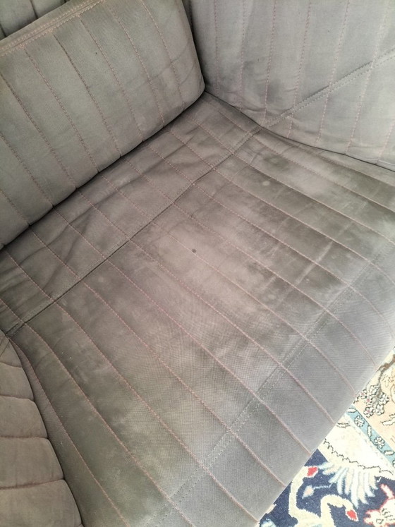Ligne Roset Facett Armchair | Bouroullec | Anthracite/Eggplant | Cleaned – Textile (photo 10 of 10)