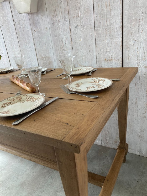 Large antique farmhouse table 244x82cm – Dining tables, Wood (photo 9 of 12)