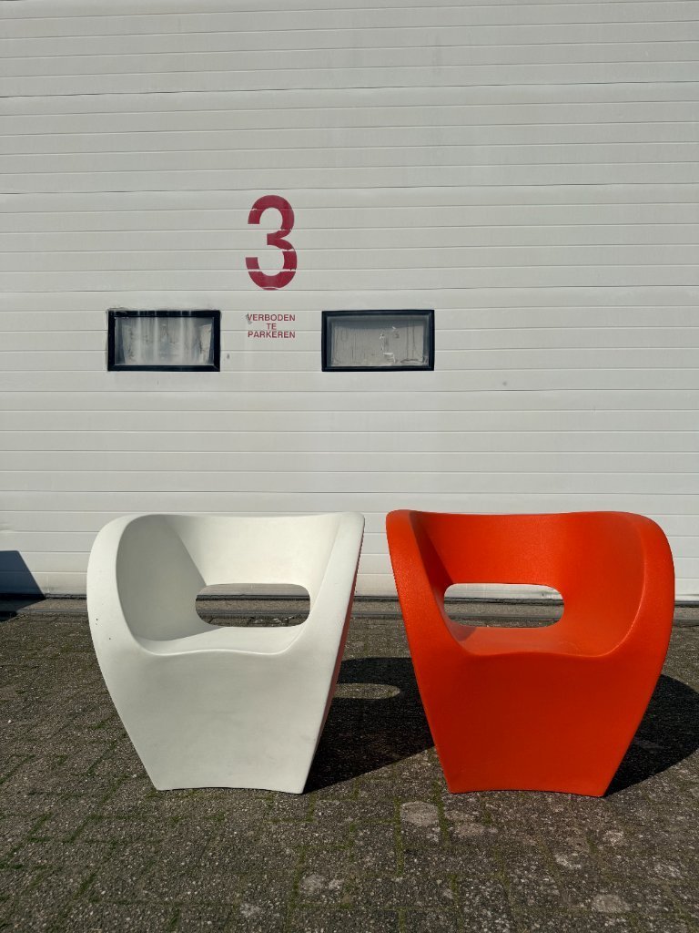 Moroso Little Albert (garden) chair orange/red (8x) | €250 | Whoppah