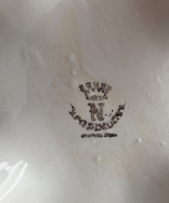 Image 1 of Grande vaso Capodimonte, porcellana italiana 30 cm