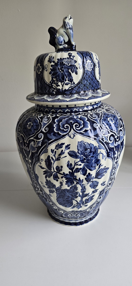 Image 1 of Juego de vitrinas de color azul Delft de Boch Royal