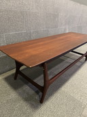 Tavolino vintage in teak Louis van Teeffelen per Wébé