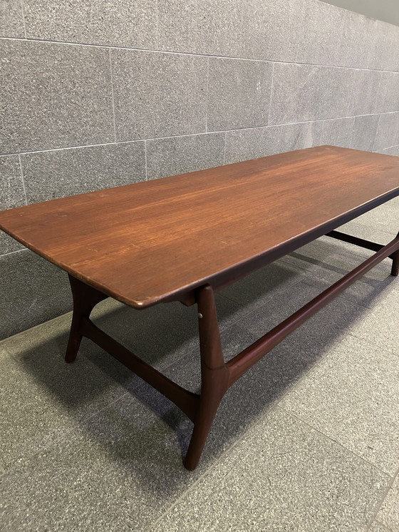 Image 1 of Vintage Salontafel Teak Louis van Teeffelen voor Wébé